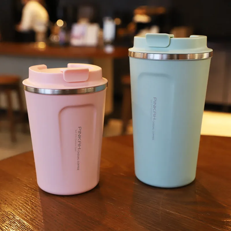 -Clearance- PINKAH Vacuum Coffee Mugs 380ml
