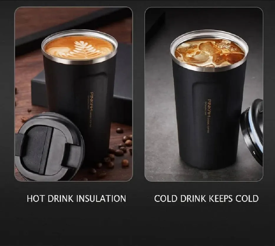 -Clearance- PINKAH Vacuum Coffee Mugs 380ml