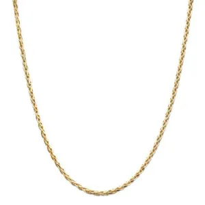 1.2mm Espiga Chain in Gold