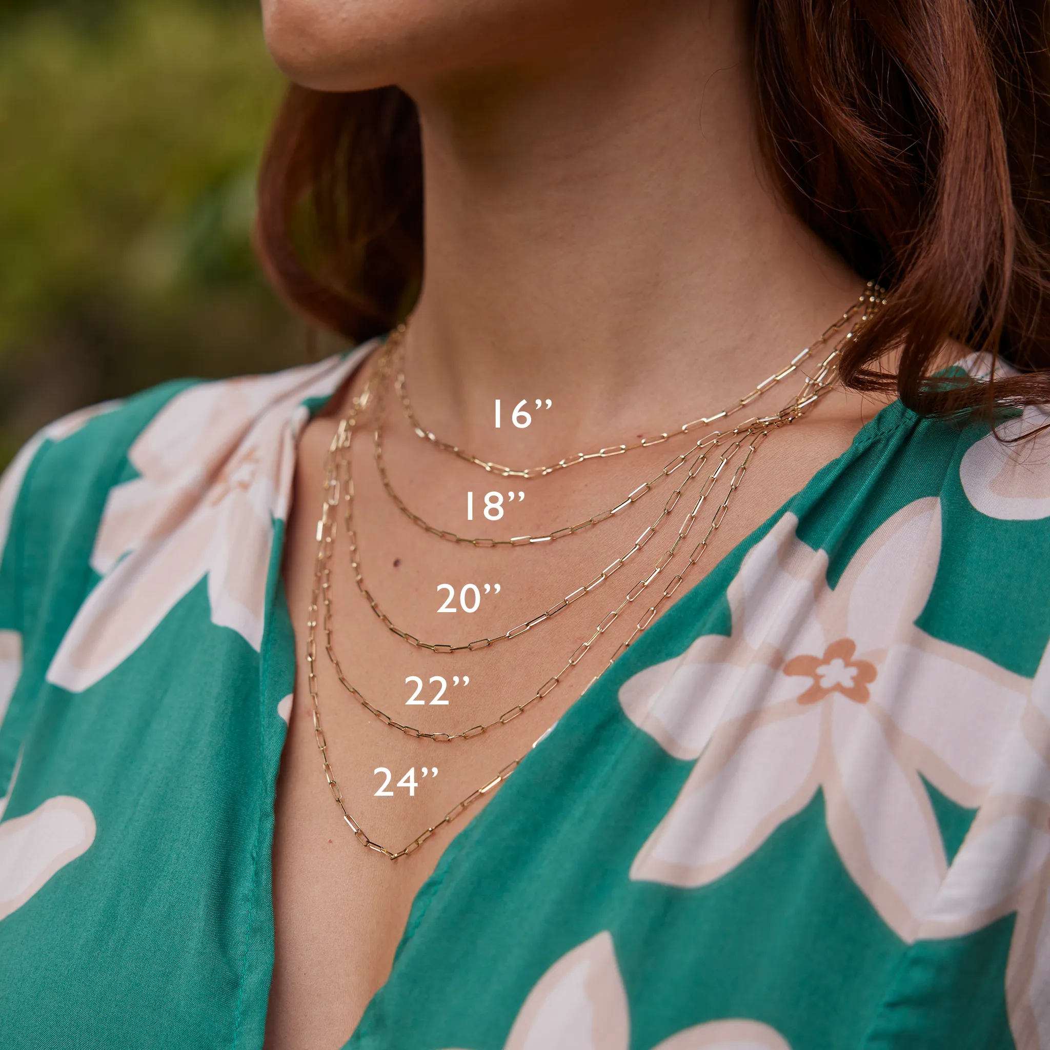 1.2mm Espiga Chain in Gold