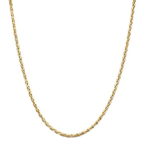 1.2mm Espiga Chain in Gold
