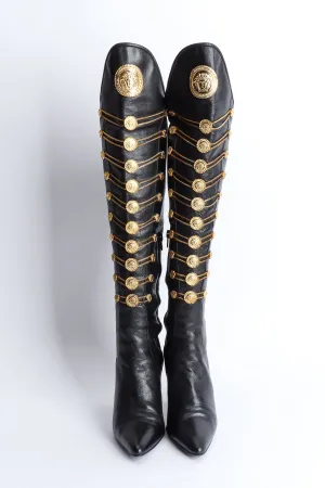 1993 A/W Medusa Emblem Grunge Boot