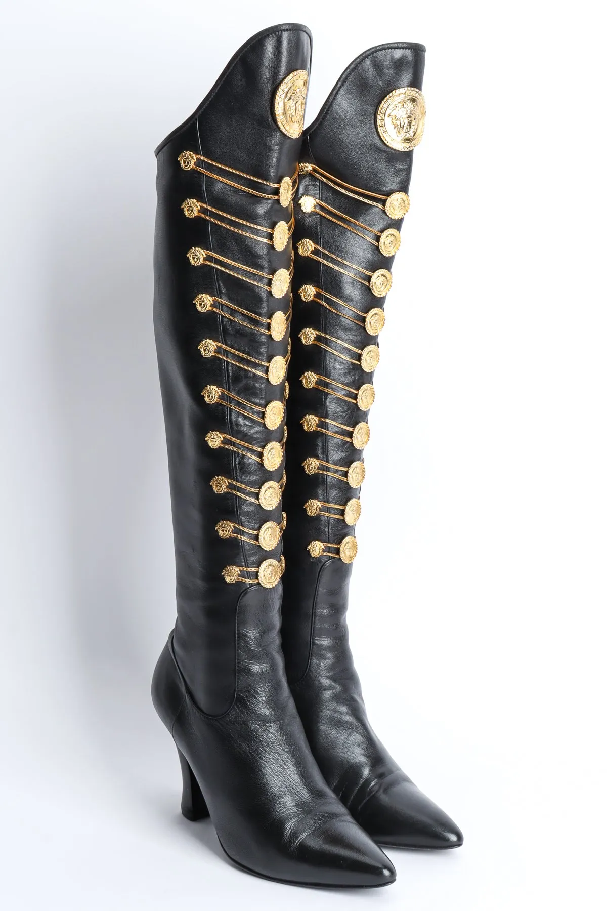 1993 A/W Medusa Emblem Grunge Boot
