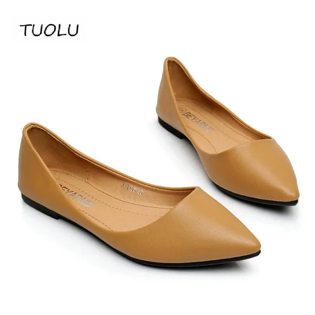 2017  womens sandals shoe Woman Genuine Leather Flat Shoes