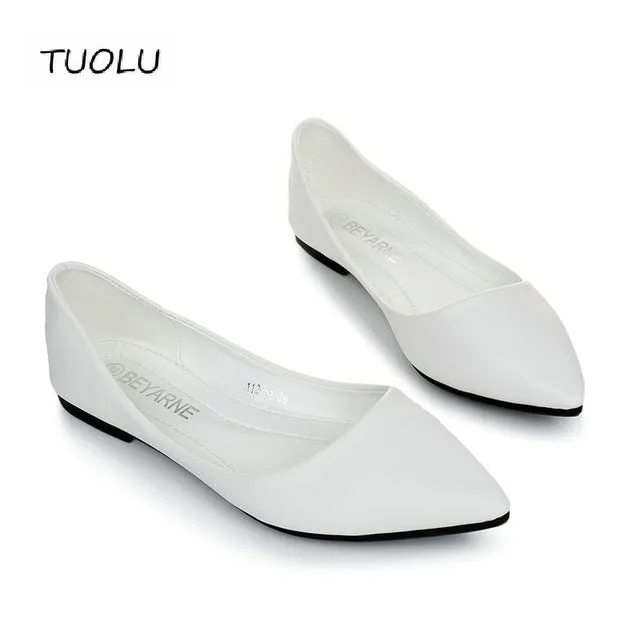 2017  womens sandals shoe Woman Genuine Leather Flat Shoes
