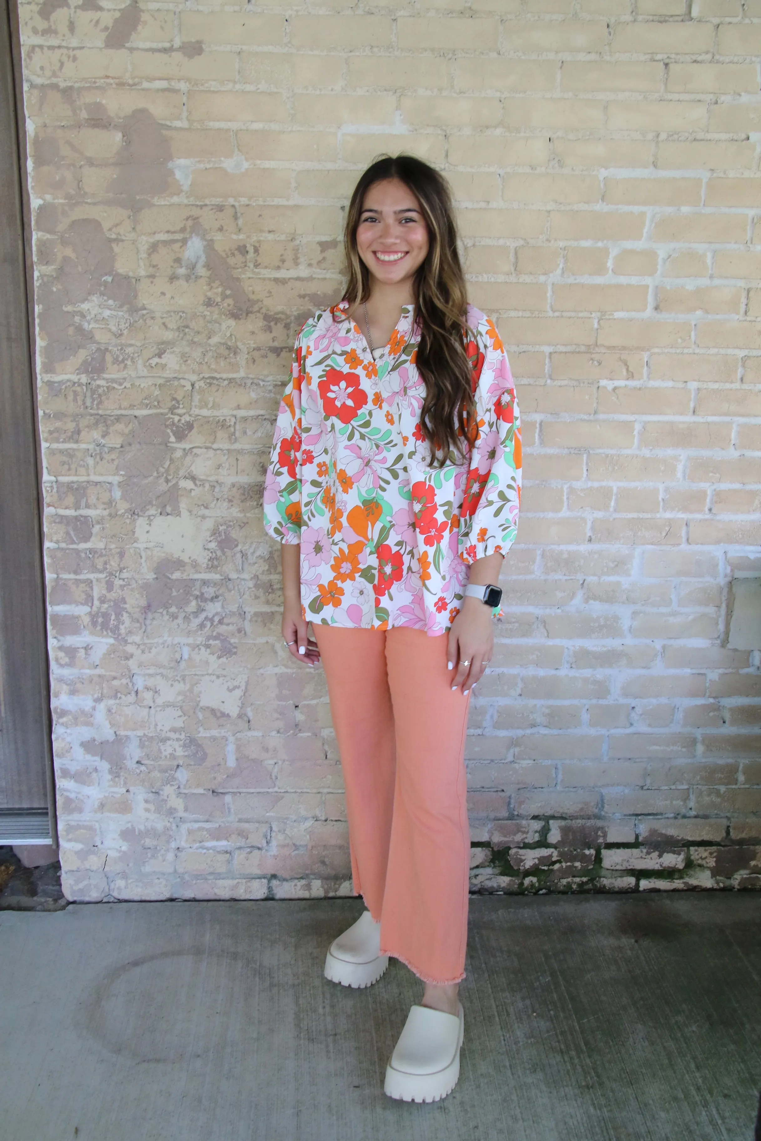 5203 FLOWER BLOUSE
