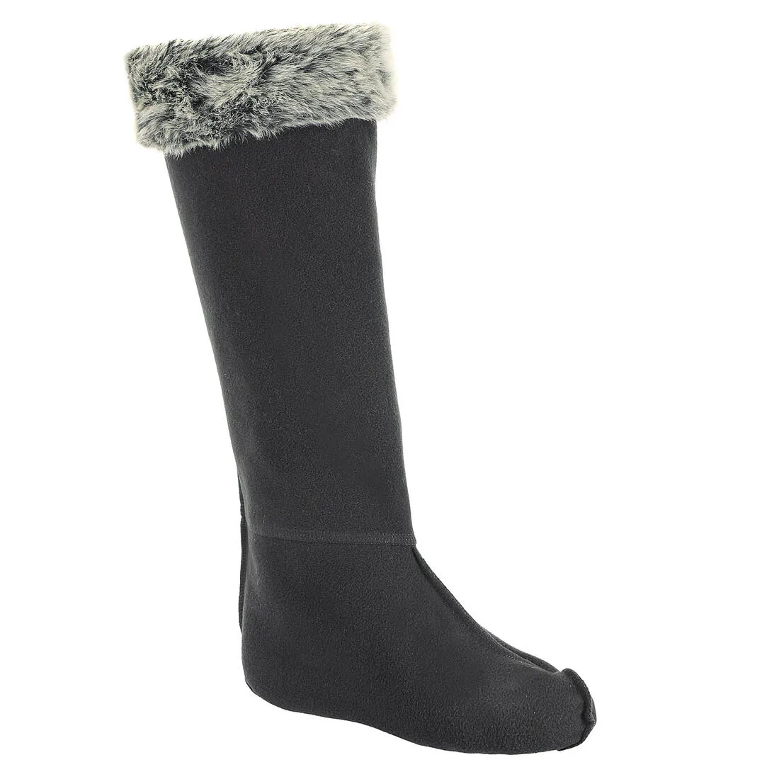 Adult Faux Fur/Fleece Horse Riding Boot Socks