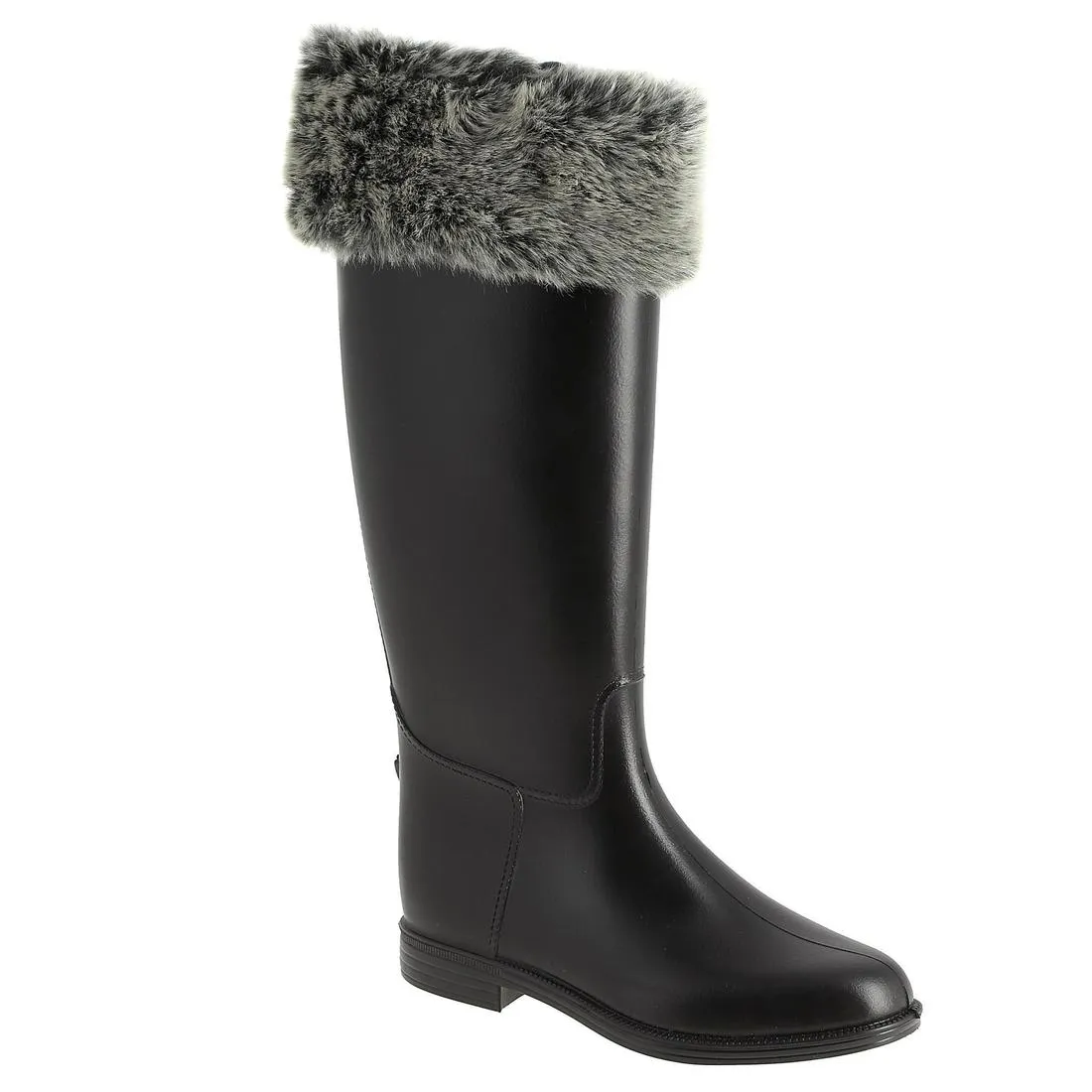 Adult Faux Fur/Fleece Horse Riding Boot Socks
