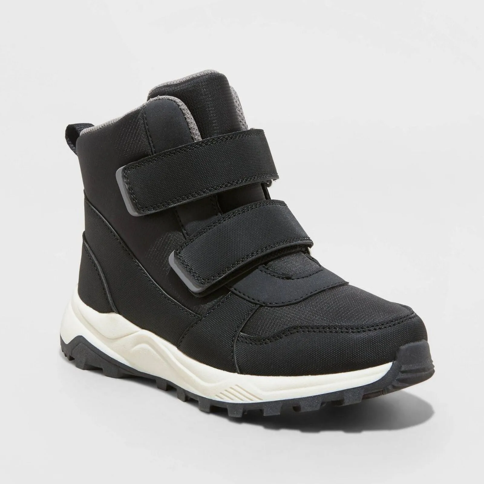 All In Motion Boys' Arrow Hiker Winter Boots AD524 Jet Black 4