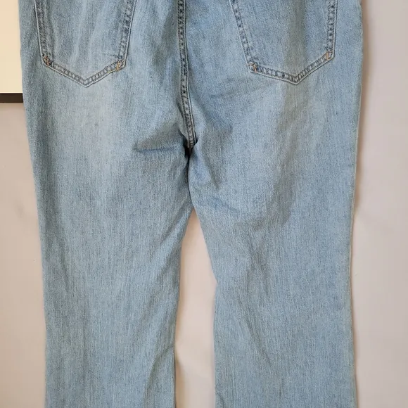 Anthropologie Pilcro High Rise Trouser Boot Cut Denim Jeans 31