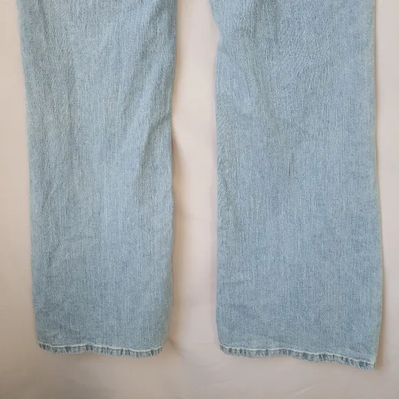 Anthropologie Pilcro High Rise Trouser Boot Cut Denim Jeans 31