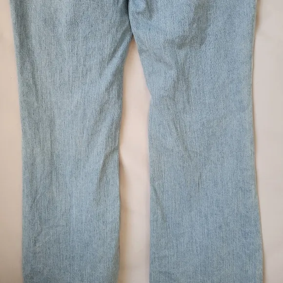 Anthropologie Pilcro High Rise Trouser Boot Cut Denim Jeans 31
