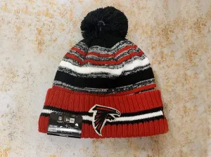 Atlanta Falcons NFL 2021-2022 New Era Sport Knit On Field Beanie