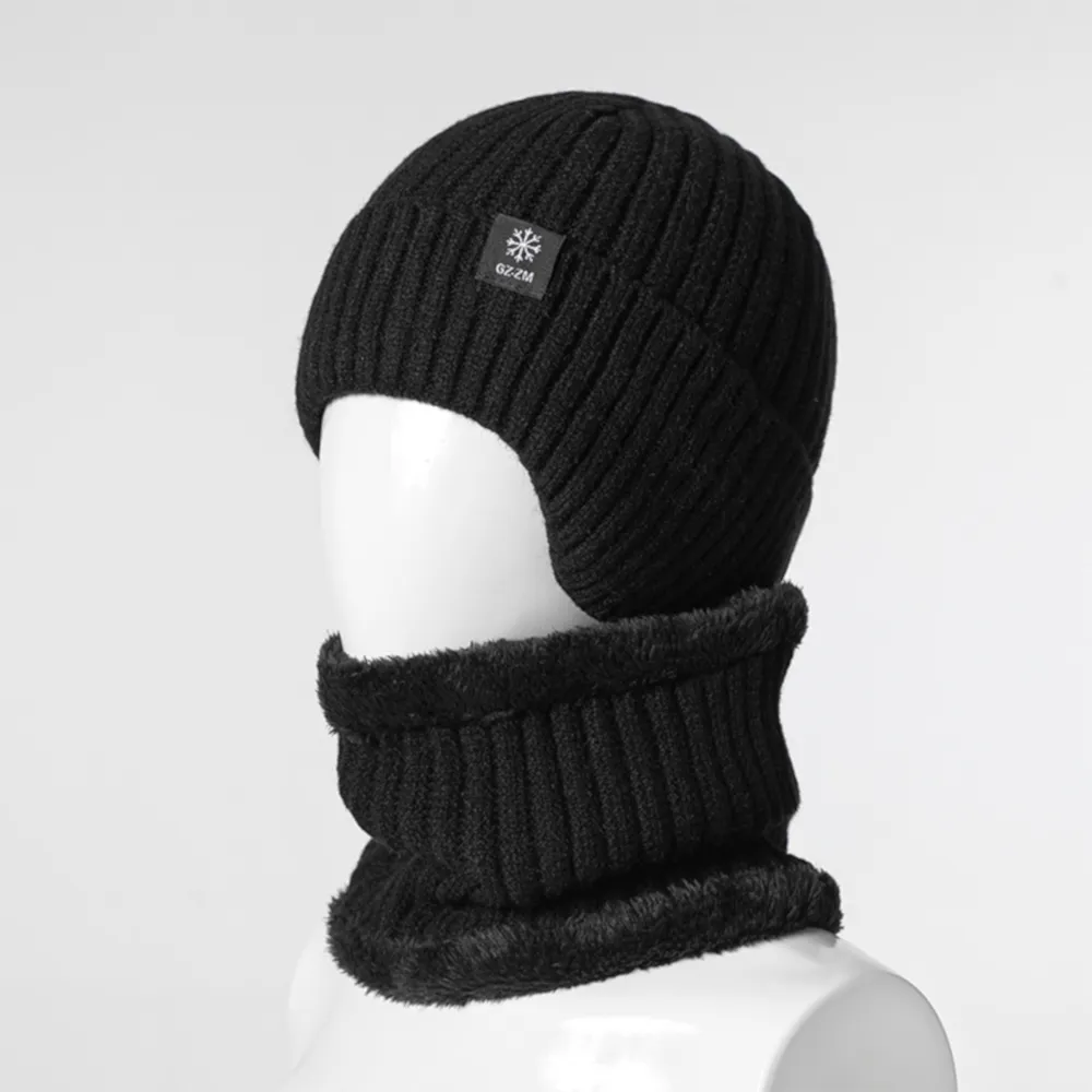 Beanie - Double Layer Summit Beanie  with Neck Gaiter (Plain)