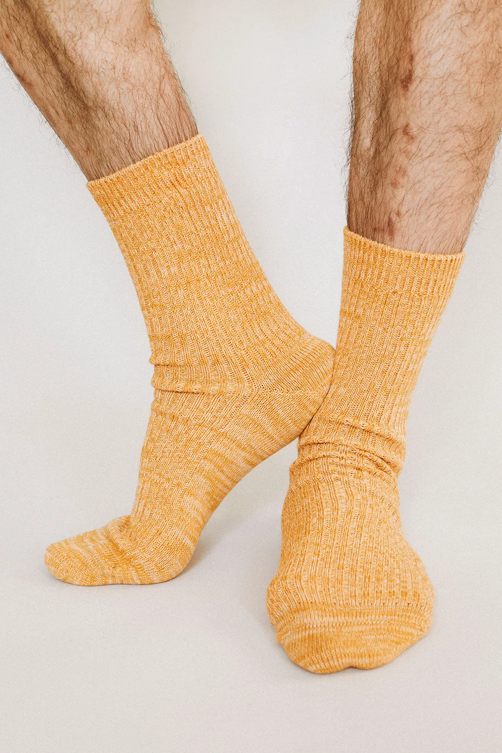 Beta Melange Crew Sock