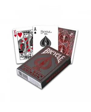 Bicycle: MetalLuxe Foil 2019 Edition - Red