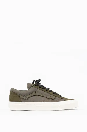 BLENDS X VANS VAULT OG STYLE 36 LX MAGIC TAPE GREEN MARSHMALLOW