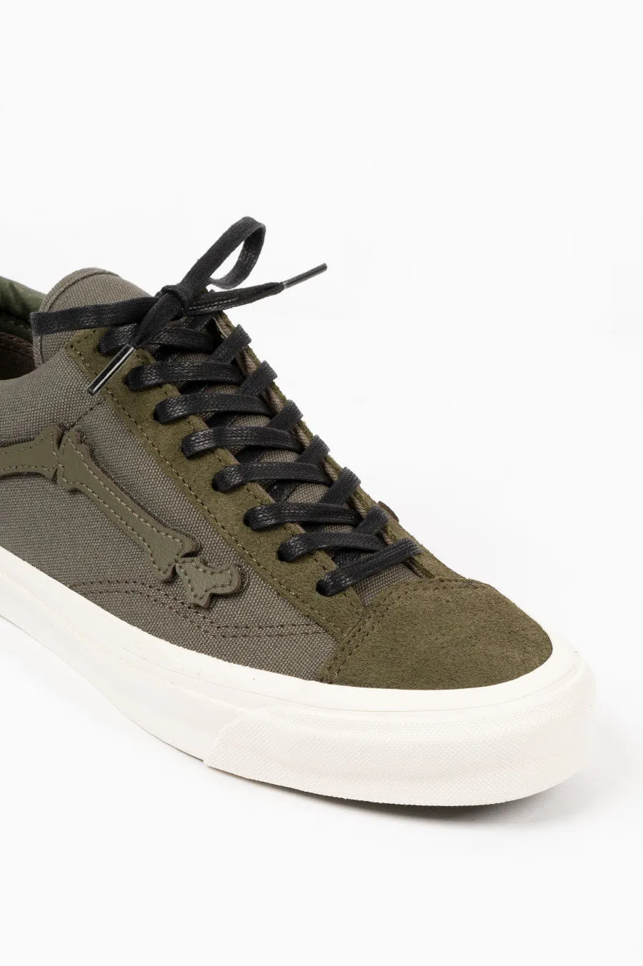 BLENDS X VANS VAULT OG STYLE 36 LX MAGIC TAPE GREEN MARSHMALLOW