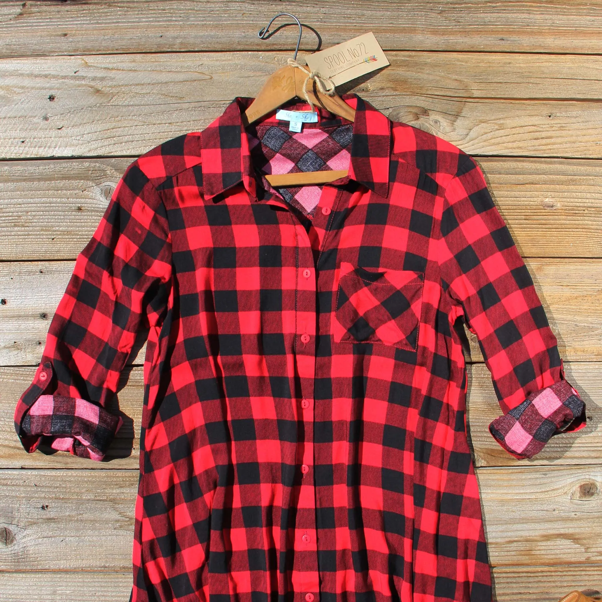 Bozeman Plaid Dress