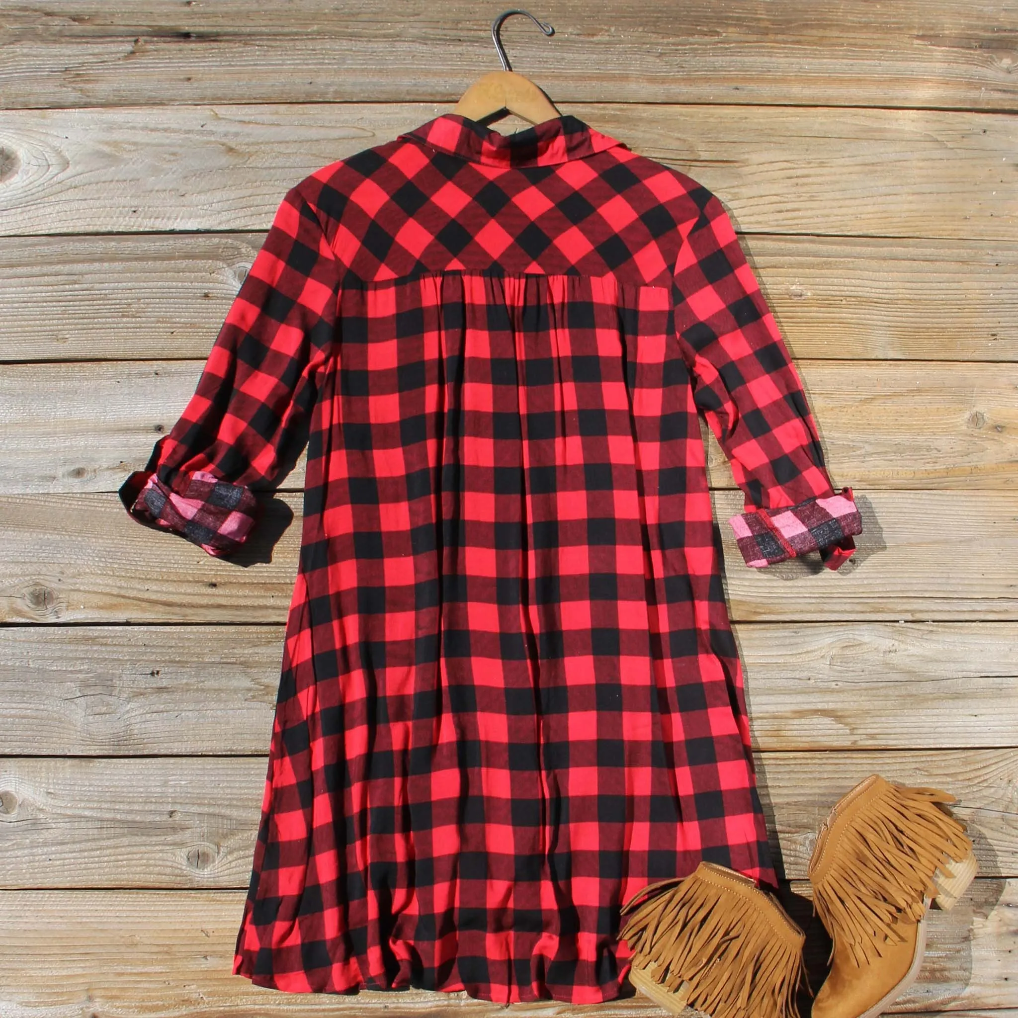 Bozeman Plaid Dress
