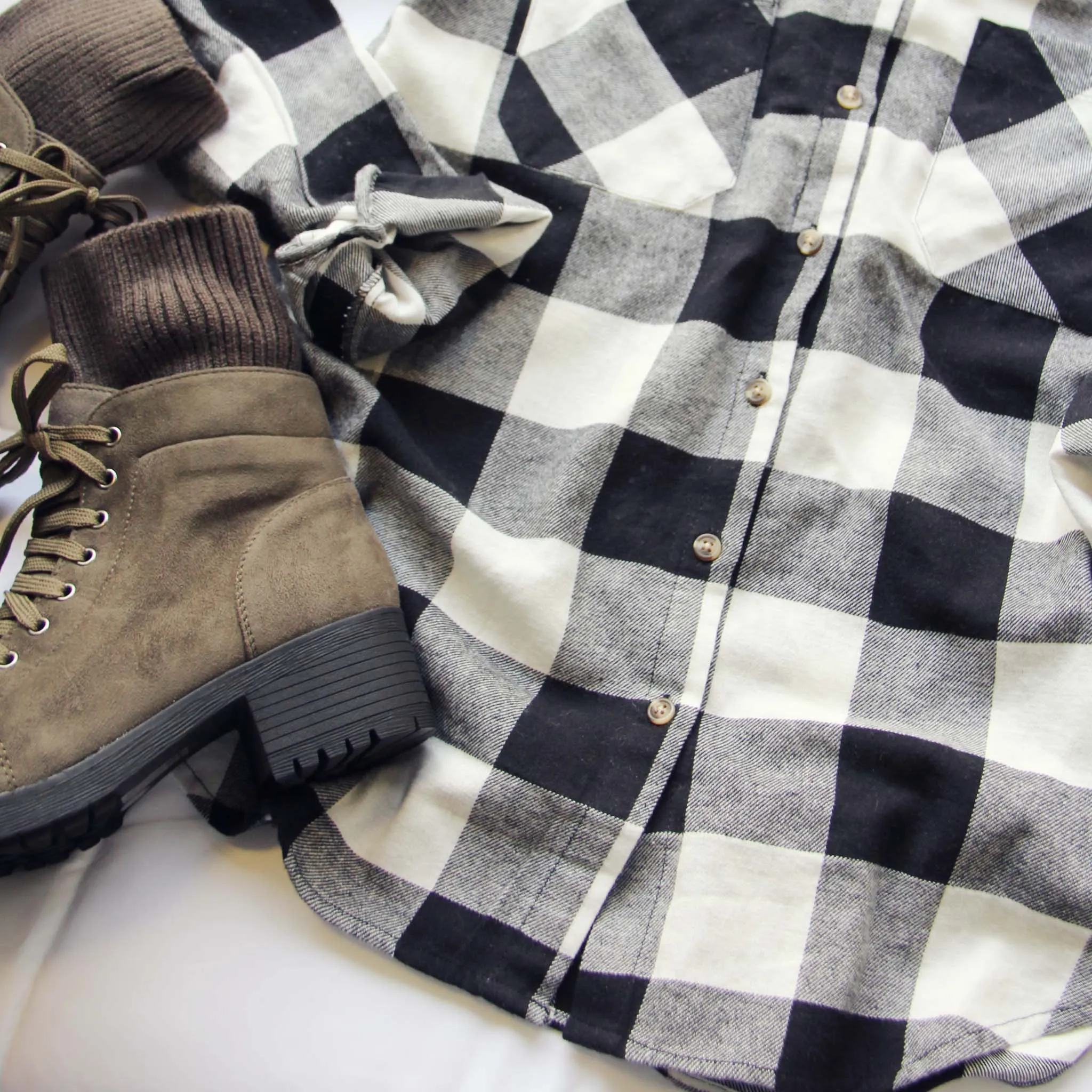 Buffalo Plaid Top