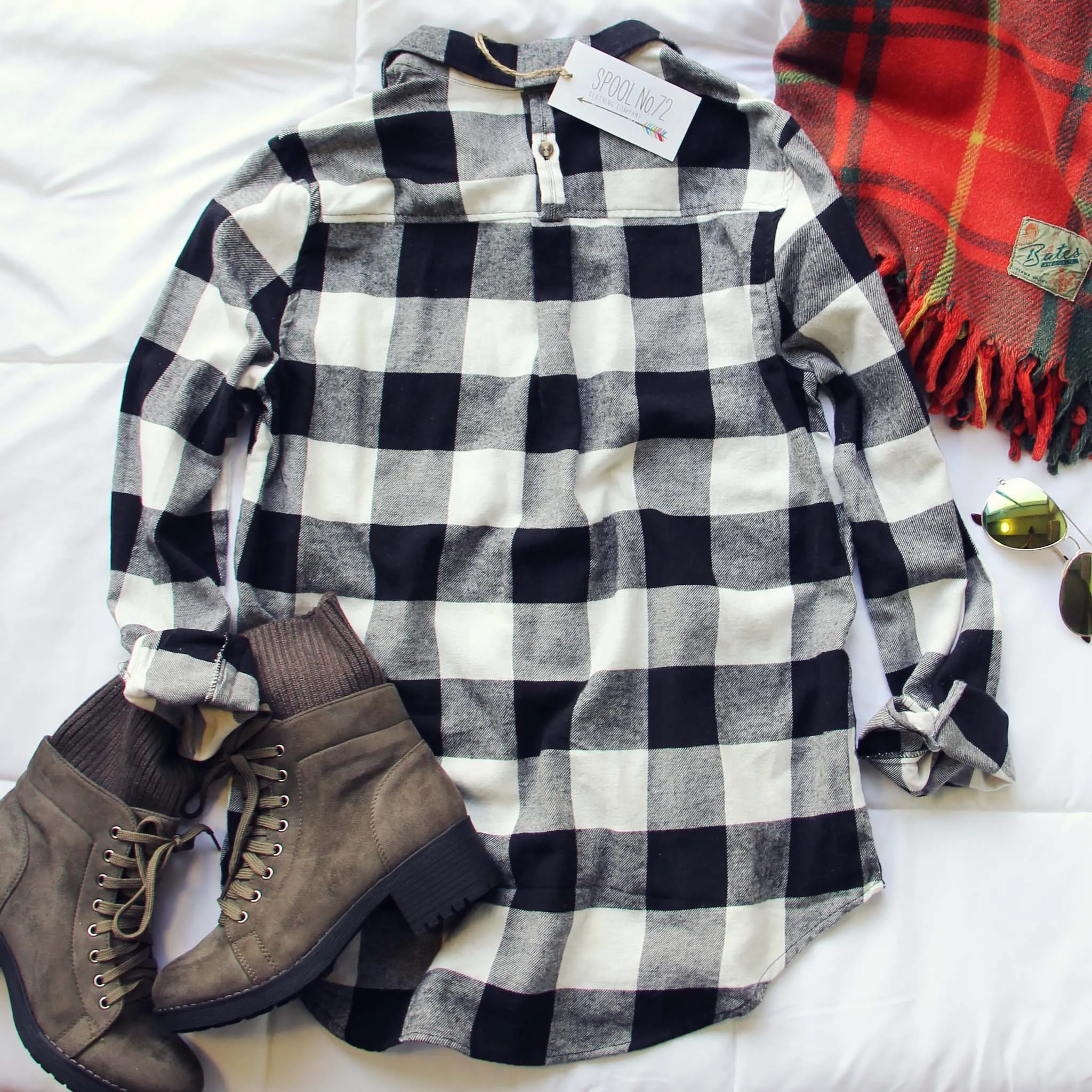 Buffalo Plaid Top