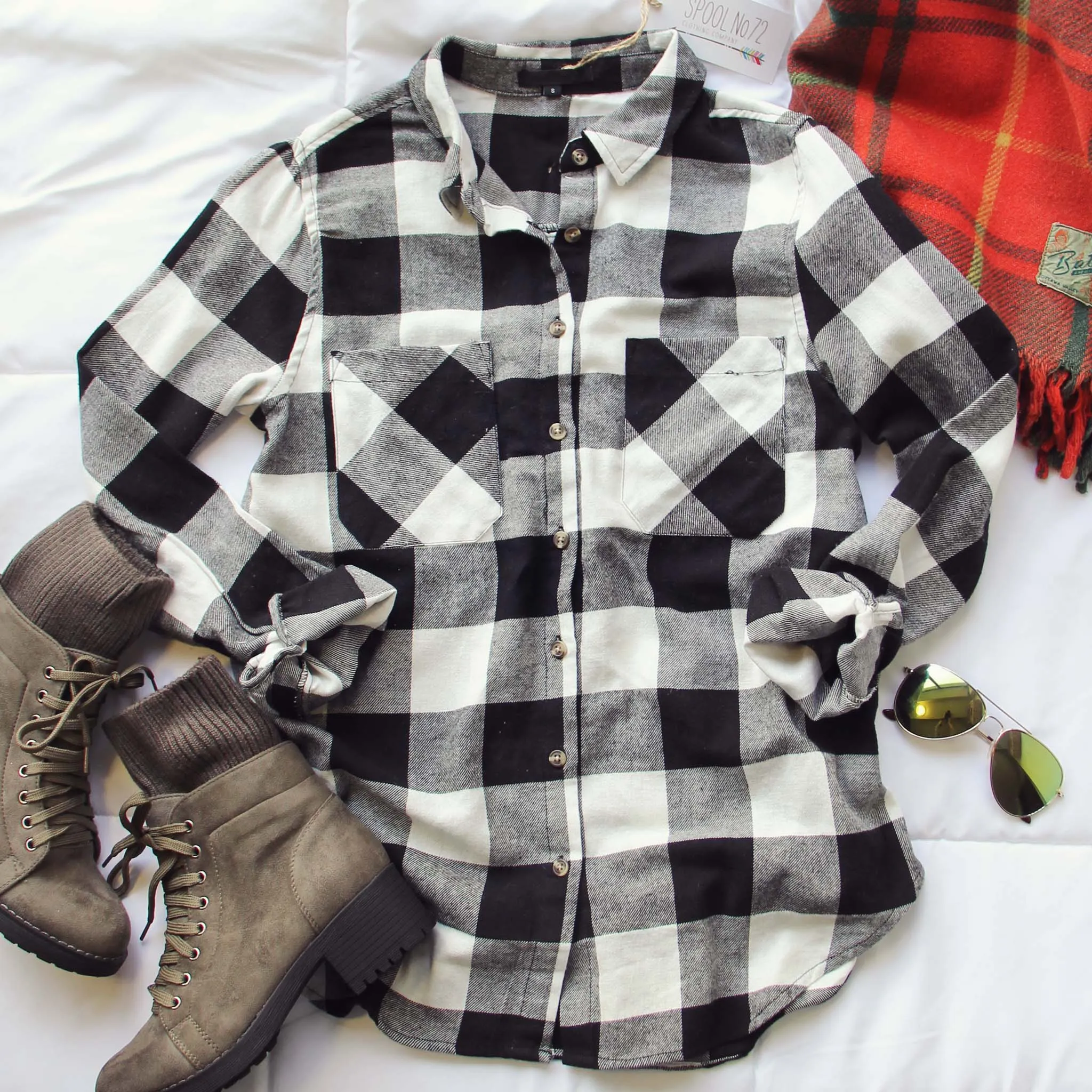 Buffalo Plaid Top