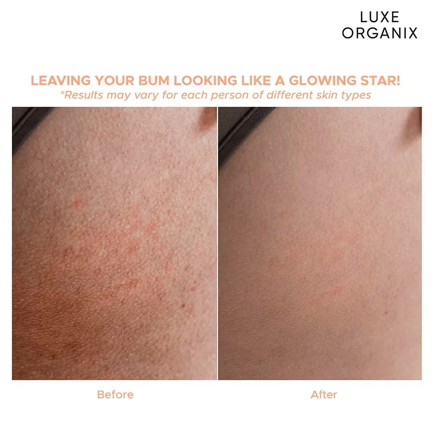 Bye Bye Bum Bumps White and Clear Booty Cream 230g