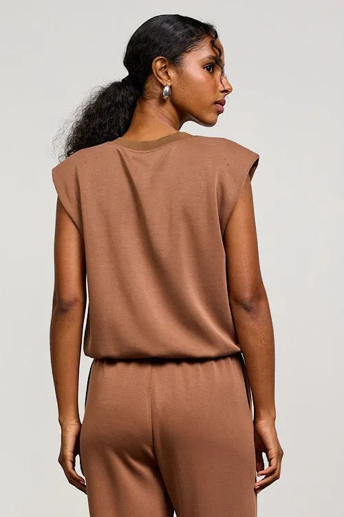 Cap Sleeve Modal Top