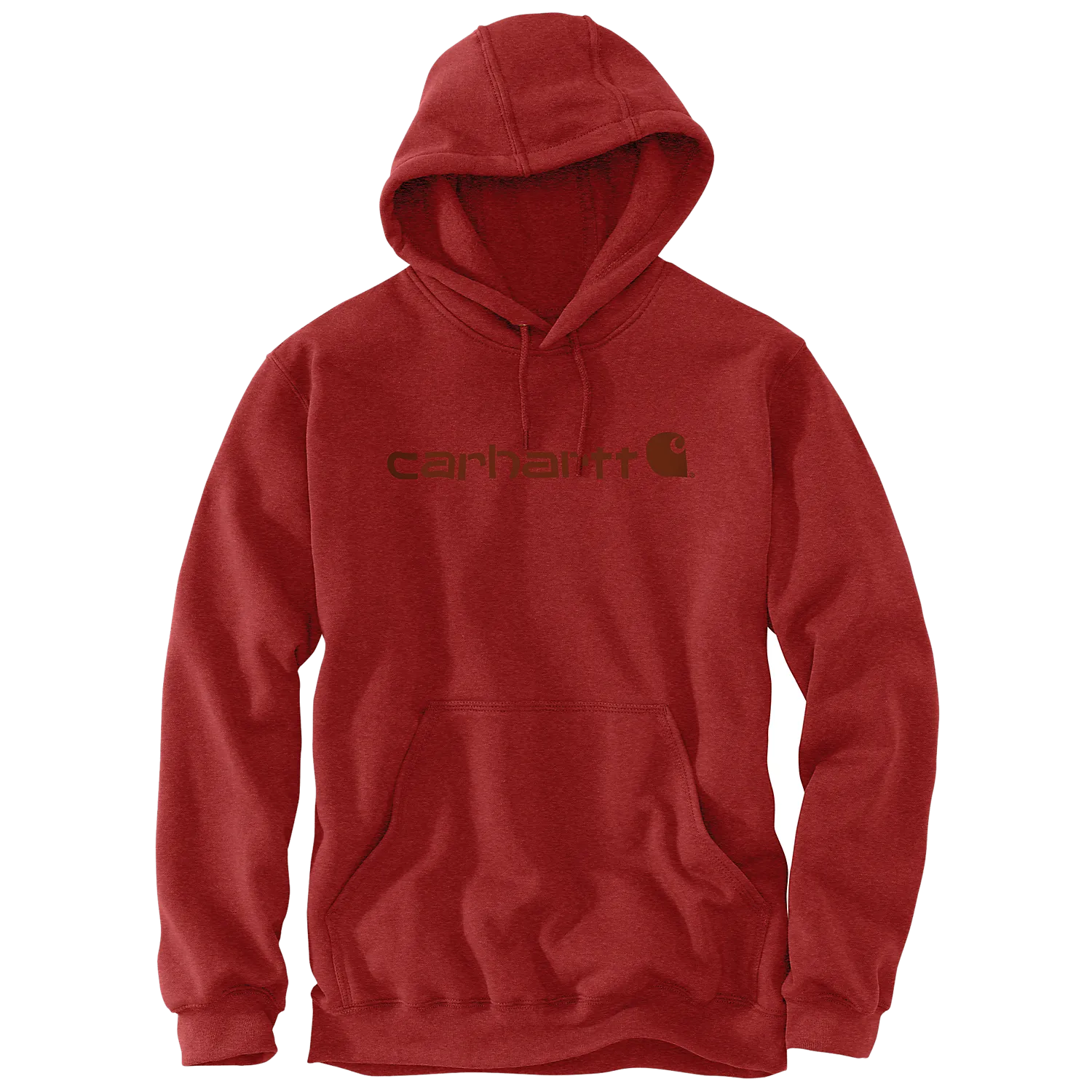 Carhartt signature logo 100074 - Chili pepper Heather R66
