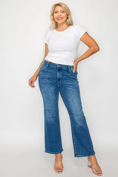 Caroline Mid Rise Ankle Jeans