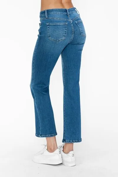 Caroline Mid Rise Ankle Jeans