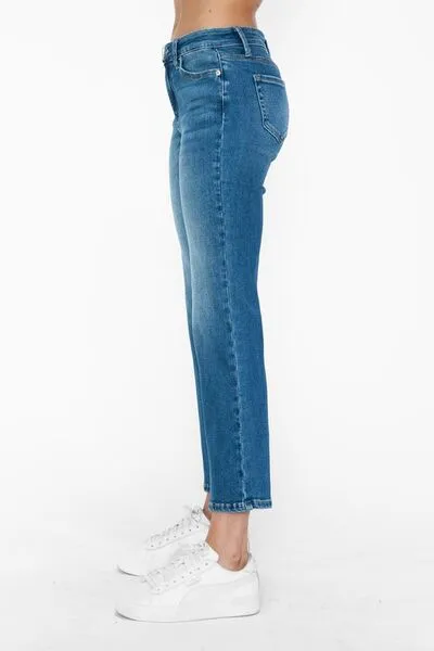 Caroline Mid Rise Ankle Jeans