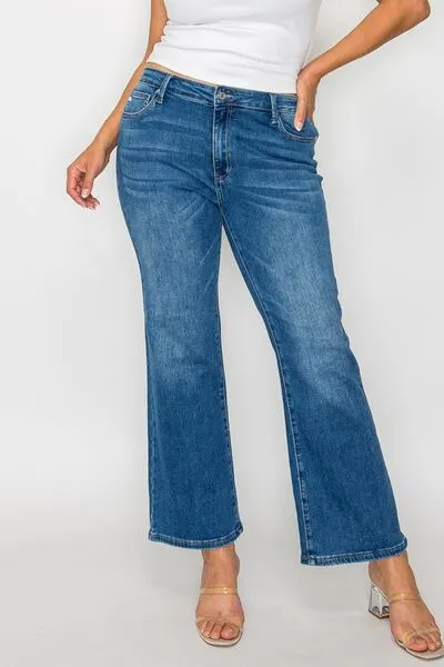 Caroline Mid Rise Ankle Jeans