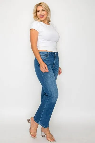 Caroline Mid Rise Ankle Jeans