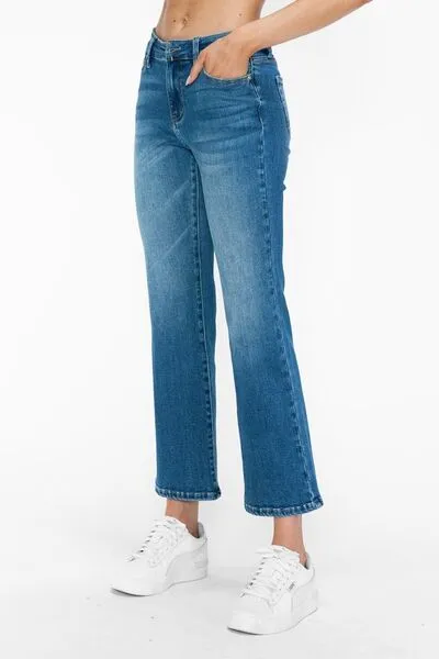 Caroline Mid Rise Ankle Jeans