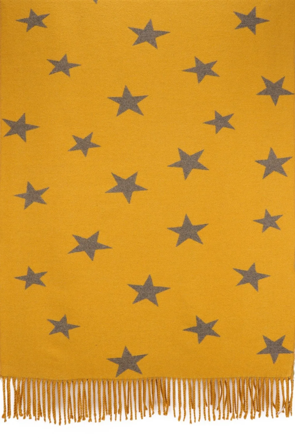 Cashmere & Silk Reversible Star Scarf 5 Colors