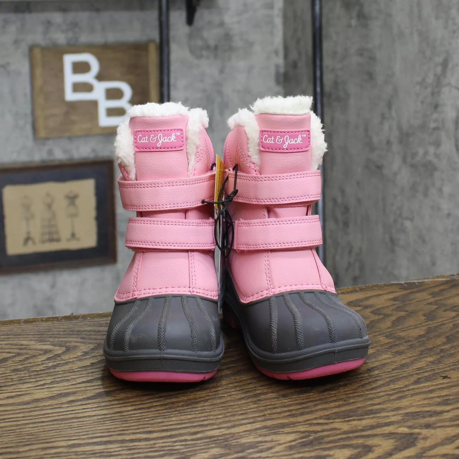 Cat & Jack Toddler Girls Denver Winter Boots 88236571 Pink 12T
