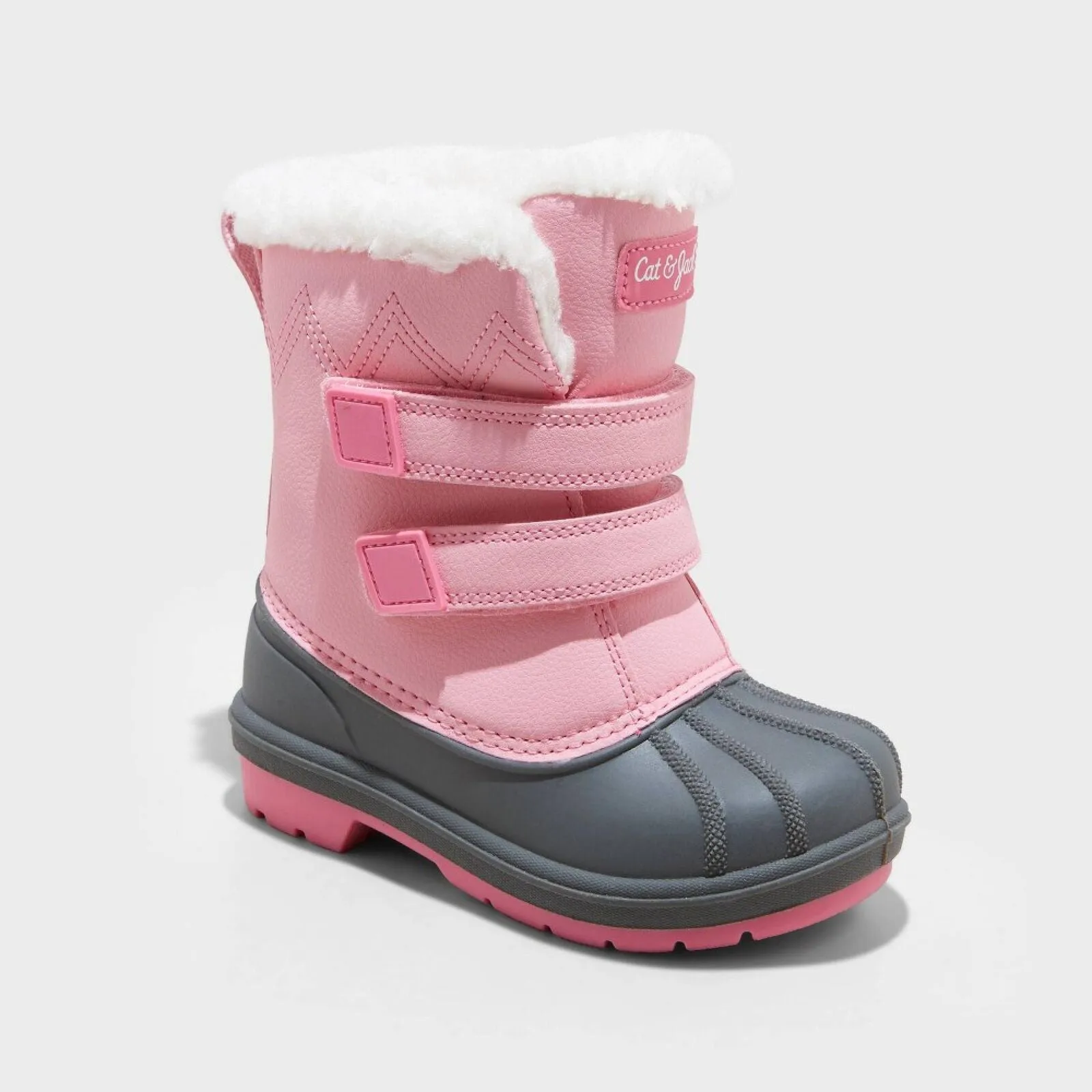 Cat & Jack Toddler Girls Denver Winter Boots 88236571 Pink 12T