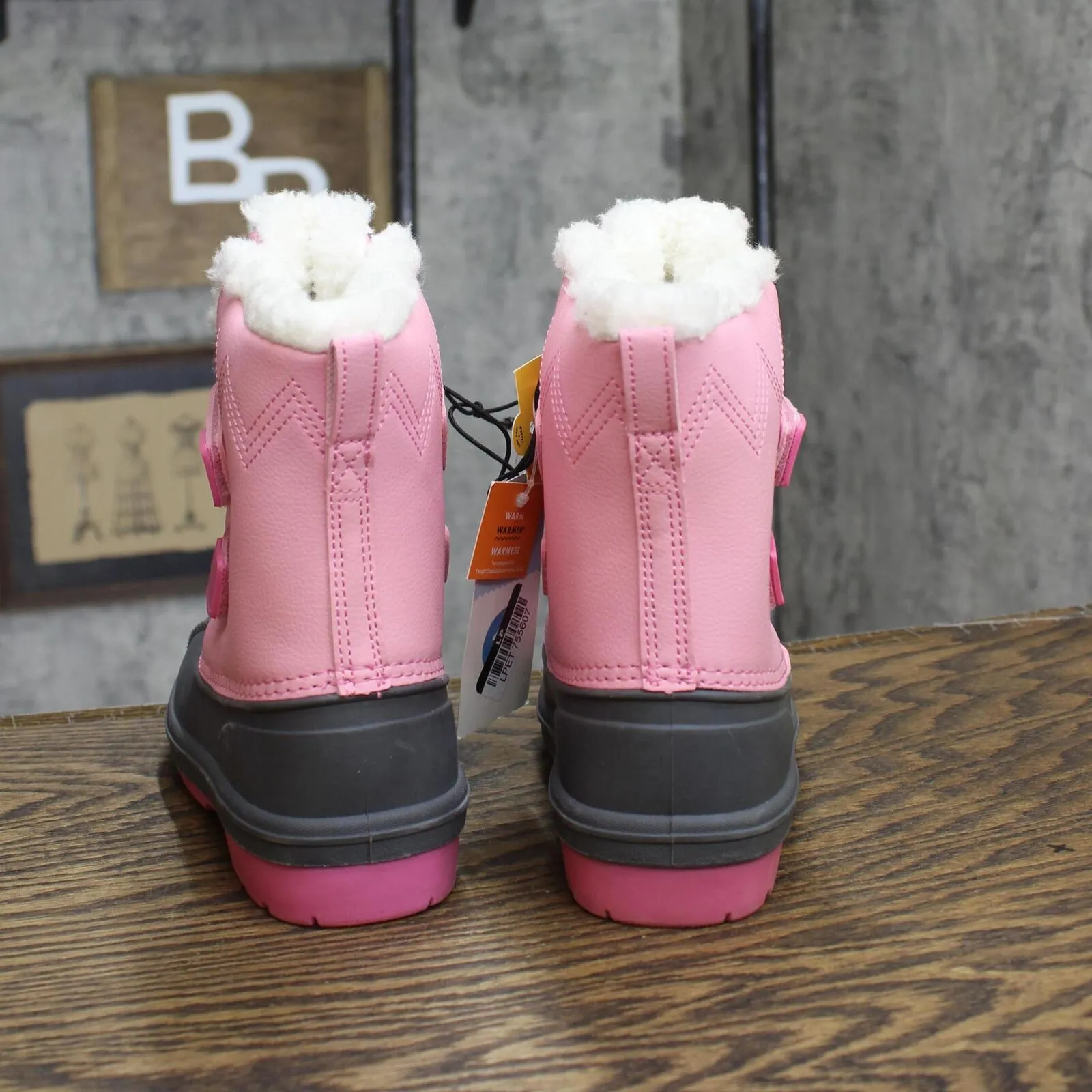 Cat & Jack Toddler Girls Denver Winter Boots 88236571 Pink 12T