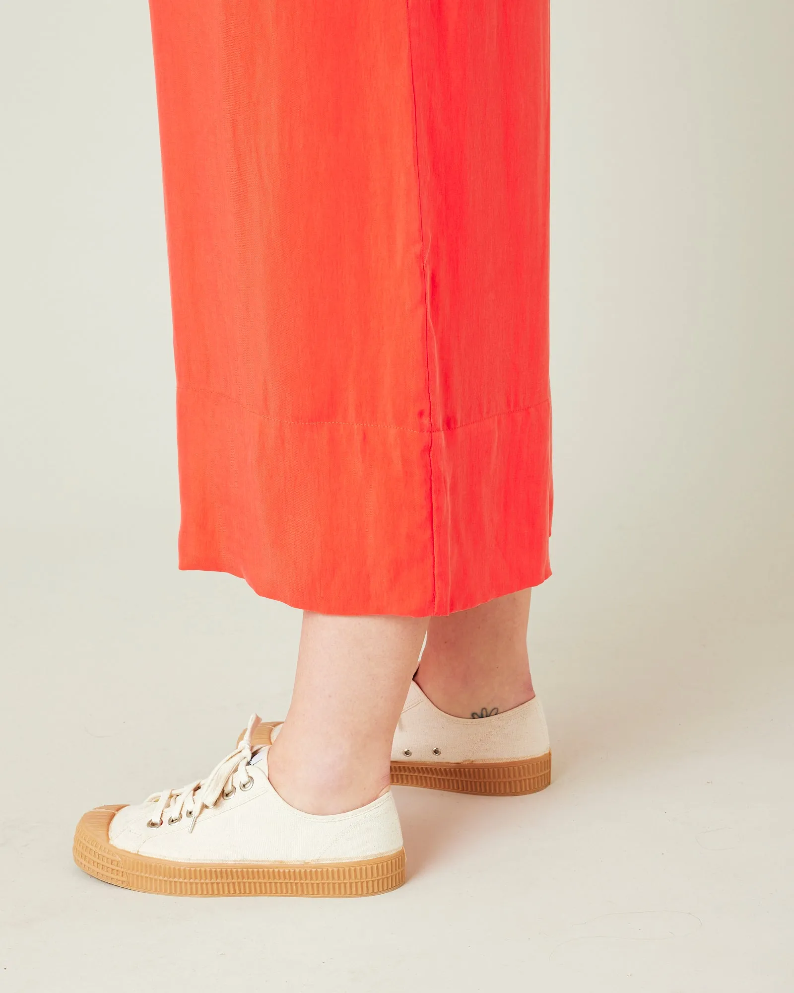Celine Coral Cupro Jumpsuit