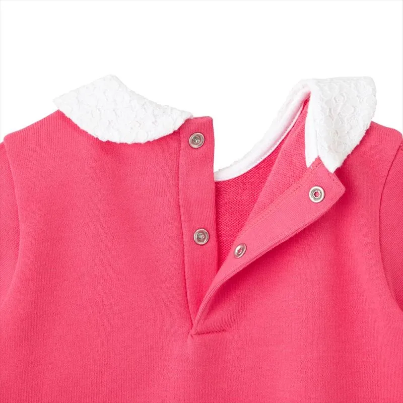 Chiffon Frilled Sweatshirt