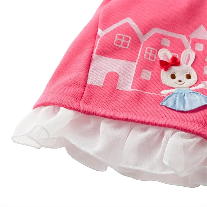 Chiffon Frilled Sweatshirt