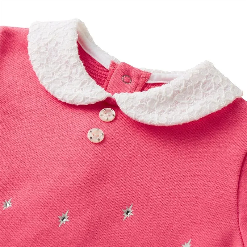 Chiffon Frilled Sweatshirt