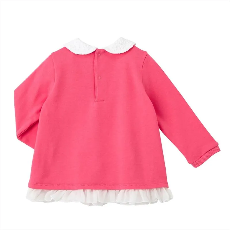 Chiffon Frilled Sweatshirt