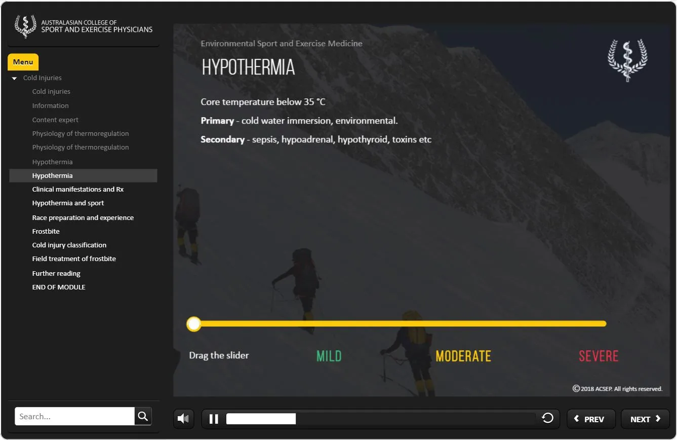 Cold Injuries & Illness