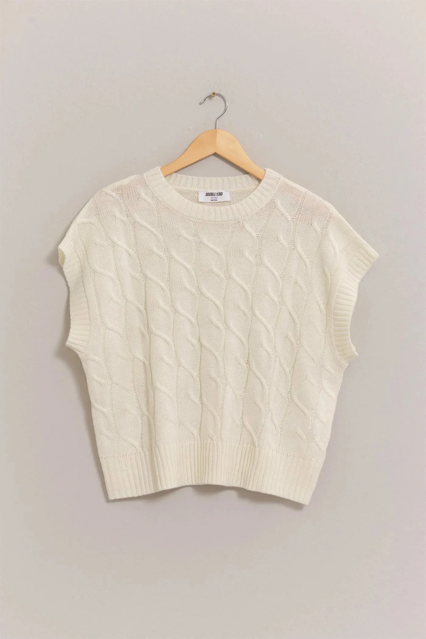 Confess To You Cable Knit Sweater