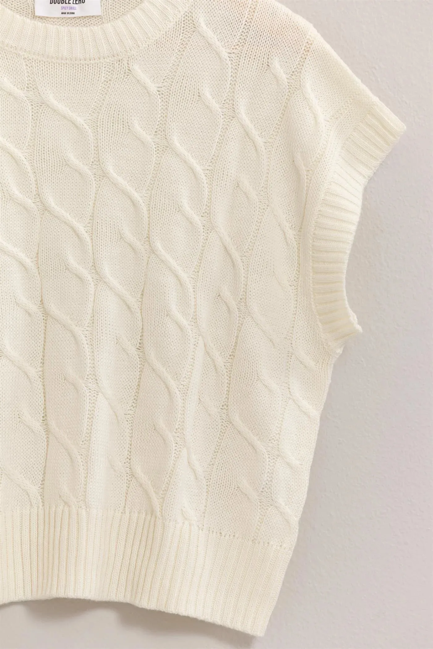 Confess To You Cable Knit Sweater