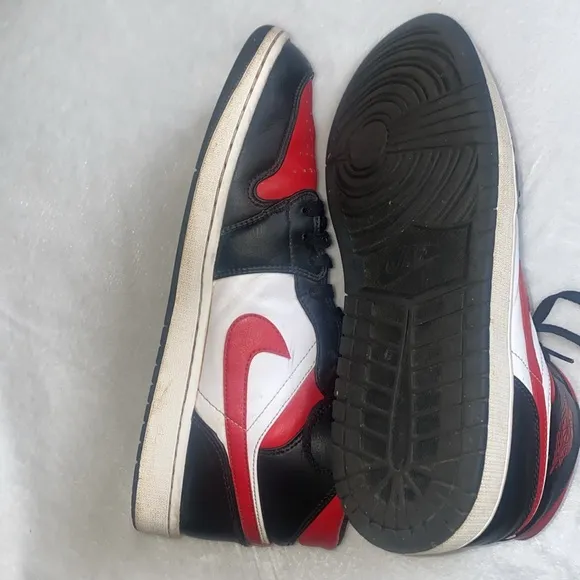 COPY - Men’s Jordan 1 Mid Gym Red Black White Sneakers Size 13