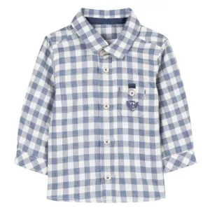 Cornflower Gingham Shirt